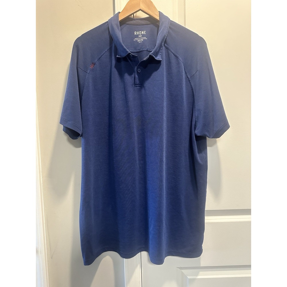 Rhone Men's Delta Pique Performance Golf Polo Shirt XXL